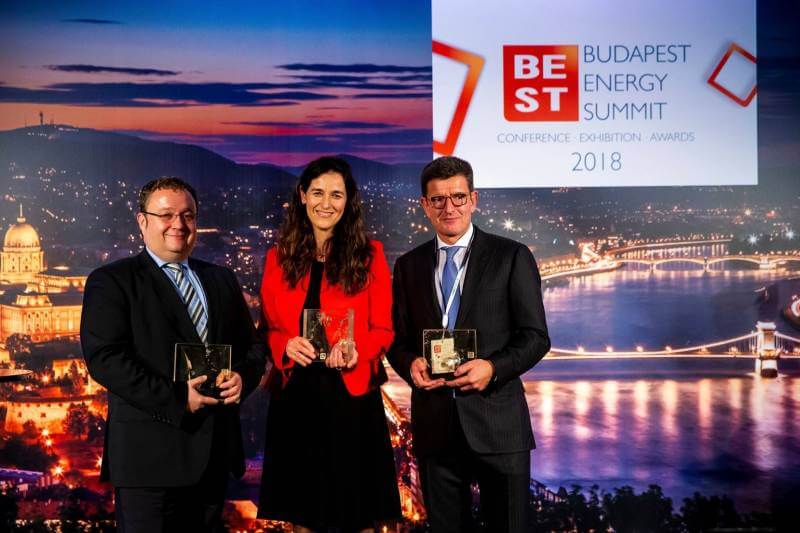 2018-ban Ifj. Chikán Attila kapta a BEST Award 2018 Energy Executive of the Year díjat.